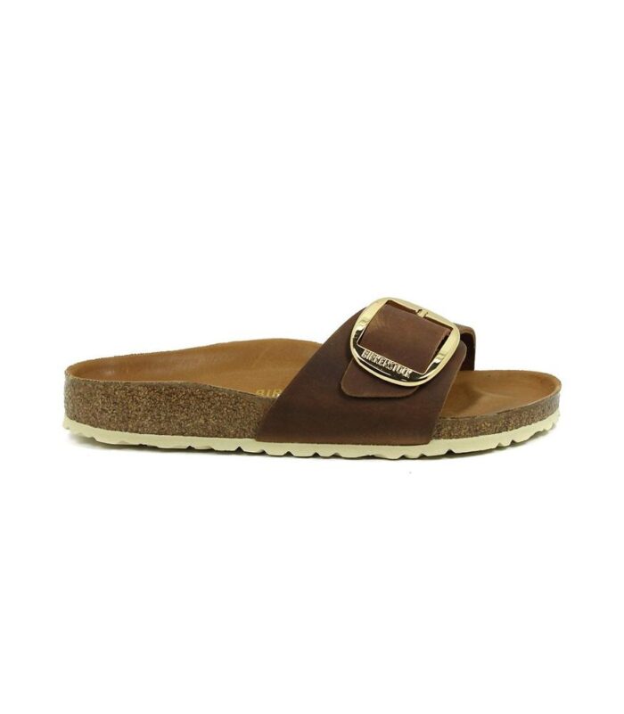 Eme y Camina - MADRID BIG BUCKLE COGNAC